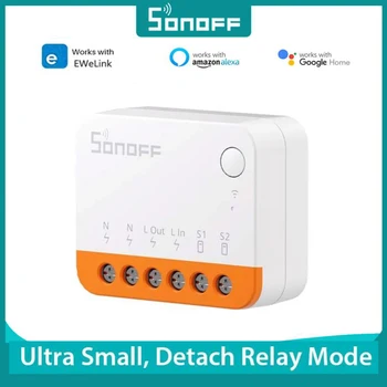 SONOFF MINI MINIR4 Extreme Wi-Fi Smart Switch Приложение eWeLink Дистанционное управление Внешним переключателем Управление Отключением Режима Реле Smart Switch