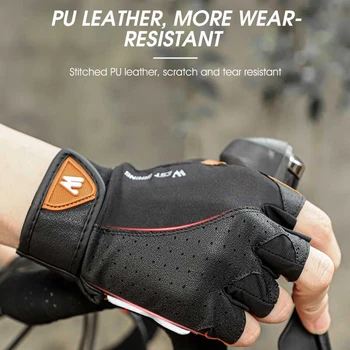 WEST BIKING Велосипедные перчатки с полупальцами Для Спорта на открытом воздухе MTB Велосипедные Перчатки С Дышащими Перчатками Для Велосипеда, мотоцикла, Рыбалки, Велосипедных перчаток