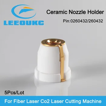 5 шт. Лазерные керамические детали 0260432/254493 Высокого качества для волоконно-лазерной резки TR Co2 Laser Cutting Machine