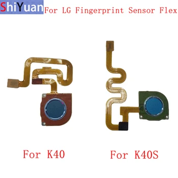 Датчик отпечатков пальцев, Кнопка Home, лента для гибкого кабеля Для LG K40 K40S, Запасные части для гибкого кабеля с сенсорным датчиком