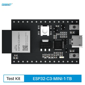 Тестовые наборы для ESP32 ESP32-C3 2,4 G WIFI модуль CDSENET ESP32-c3-mini-1 Двухъядерный Mcu с пониженной мощностью 20 дбм 400 м Печатная антенна esp32 SOC