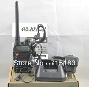 Baofeng UV-5R UHF + VHF 5W 128CH CB Ham радиостанция Оригинальная двухдиапазонная рация Baofeng uv5r