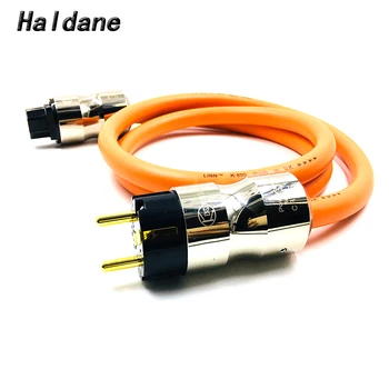 Haladne Hi-Fi KRELL EU/US Schuko Кабель питания переменного тока HI-end Кабель питания переменного тока с кабелем LINN K800 из чистой Меди 5N OFC