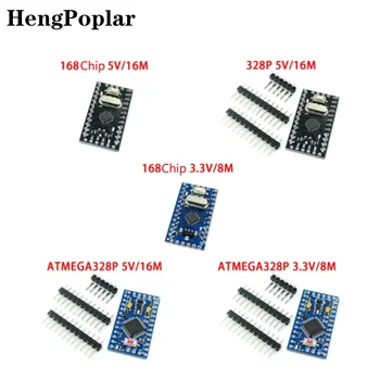 Pro mini улучшенный чип ATMEGA328P/168 5V/16M 3,3v /8M электронные блоки для arduino