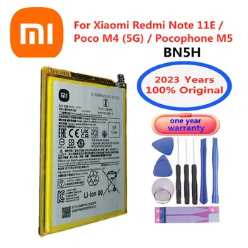 100% Оригинальный Высококачественный Аккумулятор BN5H Для Xiaomi Redmi Note11E/POCO M4 5G/Pocophone M5 Smart Phone Batteries Bateria 5000mAh