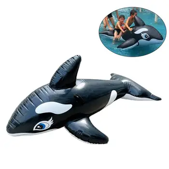 Плавающая кровать в форме гигантского Кита Быстрая игрушка Спортивные товары Прочная ручка Воздушная камера Плавание Пляж Лето Взрослые