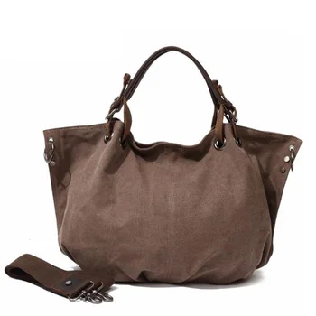 Холщовая сумка-тоут Hobos, Женская Дорожная сумка, сумки через плечо для женщин 2023, винтажные ретро сумки bolsa feminina