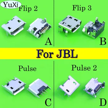YuCi 4 шт./лот Для JBL FLIP 3 2 Pulse 2 Bluetooth динамик Micro USB порт для Зарядки Разъем Зарядного устройства