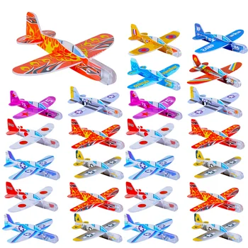 32 шт. портативные маленькие игрушки-самолетики Детский научный проект Маленькая модель планера Мини-самолет для активного отдыха