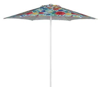Delaney Многоцветный цветочный 7,5-футовый шестигранный зонт для патио
