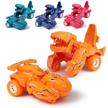 Трансформирующиеся динозавры, деформационные автомобильные игрушки для детей, игрушки, Инерционная Скользящая машина, Автоматическая игрушка для мальчика, автомобиль, Удивительные подарки, детская игрушка