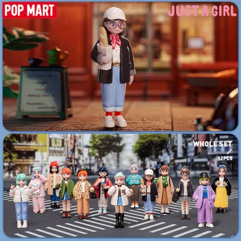 POP MART NORI's Morning Series Blind Box Toys, Милая кукла Каваи, фигурка, игрушка, Милая модель, подарок ребенку на День рождения, Таинственная коробка