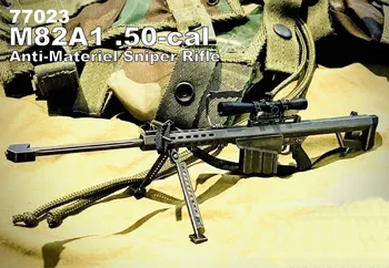 Снайперская винтовка Barrett M82A1.50 калибра в масштабе 1/6 для фигурки Солдата, аксессуары для коллекции оружия