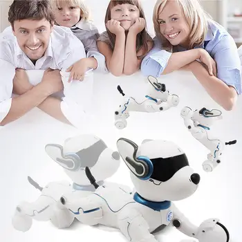 Радиоуправляемые роботы-собаки, Электронная интеллектуальная игрушка, Беспроводной интерактивный питомец
