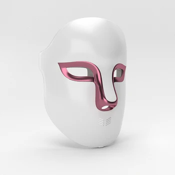 3-Цветная светодиодная маска для лица с фототерапевтическим светом Улучшает жирную кожу, Светодиодная машина для биосветотерапии красоты Pdt ABS + LED