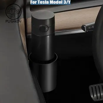 Для модели Tesla 3 Y Внутренняя Усиленная Дверь Подстаканник Коробка для хранения Бутылок Аксессуары для модификации автомобиля