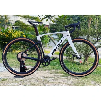 TWITTER gravel bike V2 RS-24S внутренний масляный дисковый тормоз EPS T900off-road carbon fiber road bike700 * 40C колесная пара bелосипед