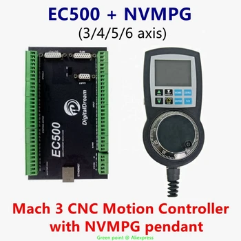 460 кГц EC500 24VDC 1A Mach 3 Контроллер движения с ЧПУ С Подвеской NVMPG Для Фрезерного Станка С ЧПУ Ремонт оборудования