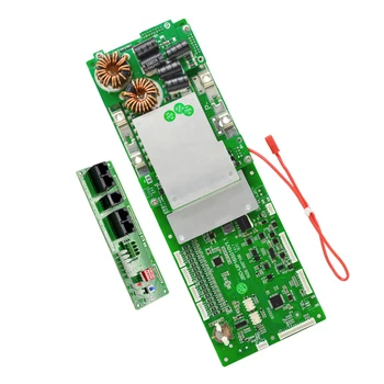 Система управления аккумуляторной батареей 15S 16S 48V 100A Li-ion LiFePO4 ESS Smart BMS RS485/CAN/зуммер/ЖК-дисплей