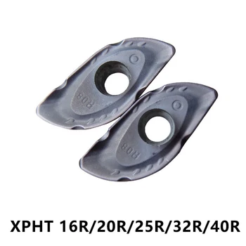 Фрезерные пластины из карбида ивового листа XPHT16R0803-GM XPHT40R2007-GM YBG302 XPHT XPHT16R XPHT40R с ЧПУ для стали и нержавеющей стали