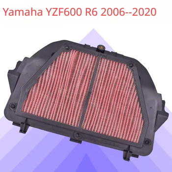 Воздушный фильтр Yamaha YZF600 R6, Пригодный для 2006 07 08 09 10 20 С Ограничителем воздушного потока, Аксессуары Для Мотоциклов, Очиститель Впуска С Высоким Расходом