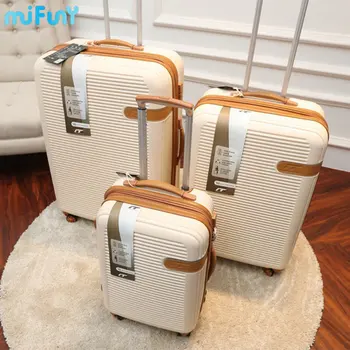 MIFUNY Британский багаж на колесиках, ручная кладь на колесиках, сумка-тележка, устойчивый к царапинам чемодан, износостойкий кейс для посадки