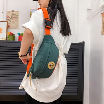 Ins Японская Простая однотонная сумка через плечо в стиле Харадзюку для женщин и мужчин, Корейские студенческие Универсальные дорожные сумки через плечо, Тренд