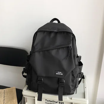 Новый повседневный рюкзак из искусственной кожи, мужские сумки для колледжа, школьные сумки Унисекс, водонепроницаемые рюкзаки для ноутбуков, Роскошная дизайнерская сумка для ноутбука для мужчин