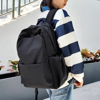 Точечная оптовая продажа новых трендовых рюкзаков для мужчин, дорожных сумок для студентов колледжа, рюкзаков для женщин, крутых японских