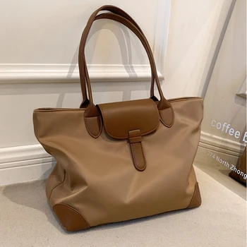 Повседневная сумка через плечо, женская сумка-тоут, Дизайнерские аксессуары для сумок, Высококачественная женская сумка через плечо, водонепроницаемая Оксфордская сумка для покупок