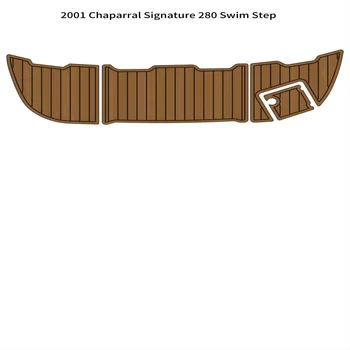 2001 Chaparral Signature 280 Платформа Для Плавания Лодка EVA Пенопласт Палуба Из Тикового Дерева Коврик Для Пола
