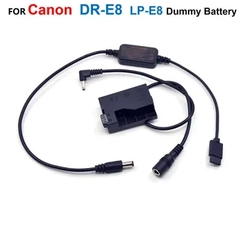 Кабель-адаптер + Фиктивный аккумулятор LP-E8 для DJI Ronin-S Для питания Canon EOS Rebel T2i T3i T4i T5i 550D 600D 650D 700D Kiss