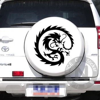 50 см Автомобильные наклейки Китайский Дракон Лунг Забавные креативные наклейки Для Дверей Водонепроницаемый Автотюнинг Винилы для укладки D21