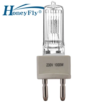 HoneyFly G22 Галогенная Лампа 230 В 1000 Вт 1200 Вт 2000 Вт Капсула Прозрачная 50000/60000/100000ЛМ Аэро Корабельный Свет Теплый Белый