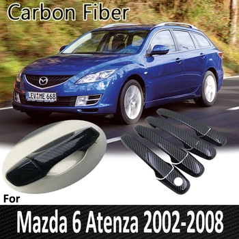 Pop для Mazda 6 Mazda6 Atenza Wago 2002 2003 2004 2005 2006 2007 2008 Наклейка на крышку дверной ручки Автомобильные Аксессуары