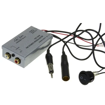 Универсальный fm-модулятор, стерео Mp3, Автоантенный кабель, автомобильный радиоприемник, адаптер Aux