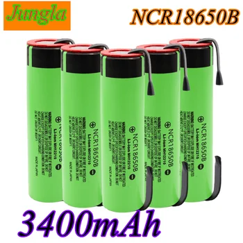 2023 Новая Оригинальная батарея 18650 NCR18650B 3,7 В 3400 мАч 18650 Литиевая Аккумуляторная батарея Сварочные Никелевые листовые батареи