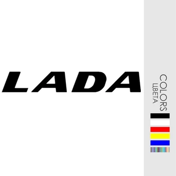 CK20935 # Виниловая Наклейка LADA Car Sticker Водонепроницаемые Автомобильные Декоры для Lada Vaz Niva на Бампер Заднего Стекла