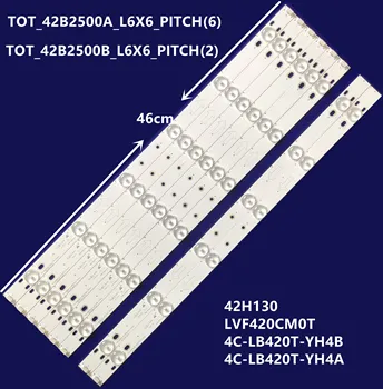 5 компл. светодиодной ленты для M4201BB-R4C16-4981 42S210 LED42C720J LED42C750 42S620 42L20 42H130 LE42M12 LE42M12 42A60 42S210 LED42C750