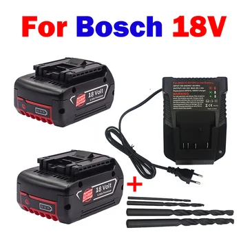Vakaumu 18V6.0Ah Литий-ионная Аккумуляторная батарея Для резервного копирования электроинструмента Bosch 18V 6000 мАч Портативная Сменная Индикаторная лампа BAT609