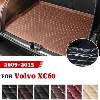 Автомобильный коврик для багажника VOLVO XC60 2009 2010 2011 2012 2013 2014 2015, ковер для грузового лайнера, аксессуары для интерьера, крышка