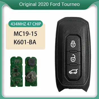 CN018102 Оригинальный Бесконтактный Для 2020 Ford Tourneo Пользовательский Смарт-Брелок 434 МГц ID47 с Чипом MC19-15K601-BA Geniune Remote