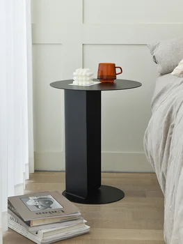 Современный скандинавский диван приставной столик магазин чая с молоком железный маленький приставной столик простой дизайн творческой личности прикроватный столик