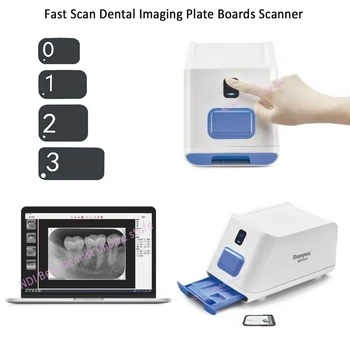 Дешевая, но хорошая визуализирующая пластина Size0/1/2/3 Стоматологический цифровой визуализирующий рентгеновский сканер PSP для Бразилии Используется для считывания изображений стоматологической пластины