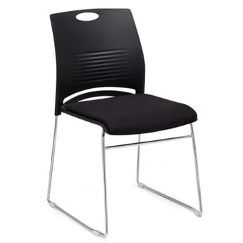 Новые учебные стулья для конференций, Прочный стальной каркас, Складной стул для конференц-зала, Эластичная ткань, Прием и переговоры
