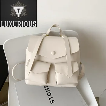 Дизайнерский новый женский многофункциональный дизайн, женские дорожные сумки, качественный Женский рюкзак из искусственной кожи с защитой от кражи
