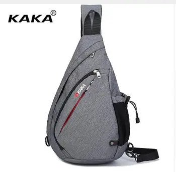 Мужская сумка-мессенджер KAKA, сумка через плечо, мужская нагрудная сумка, 17-литровая холщовая дневная сумка, 19-литровая сумка через плечо, мужская нагрудная сумка