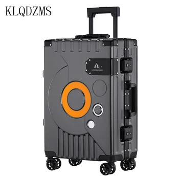 KLQDZMS Деловой чемодан Студенческий Мужской Универсальное колесо Корейская версия Багажа Может быть помещен в 20-дюймовый Женский чемодан