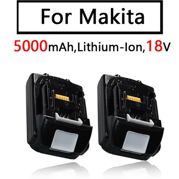 Для Makita Литий-ионный аккумулятор 18V 5.0Ah BL1830 BL1815 BL1860 BL1840 194205-3 Аккумуляторная Батарея для сменных отверток
