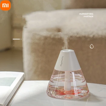 Xiaomi Volcano Увлажнитель Воздуха Для домашнего Офиса, Настольный Маленький Бесшумный Портативный Атмосферный Светильник, Спрей для очистки воздуха от влажной кожи